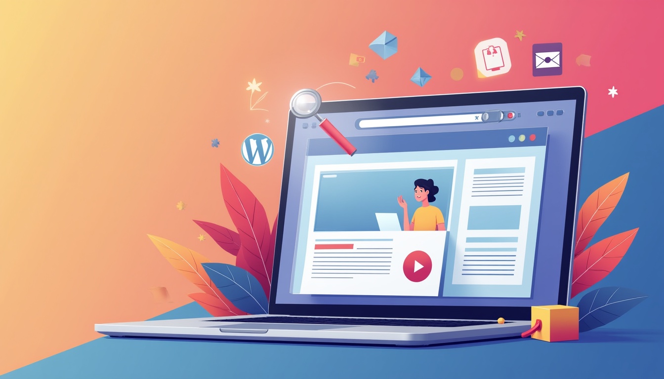 Proces de realizare site WordPress cu elemente de design și cod